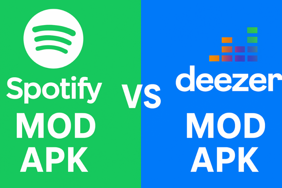 Spotify Mod APK vs Deezer Mod APK